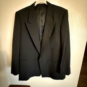 Yves Saint Laurent Black Sport Coat Blazer